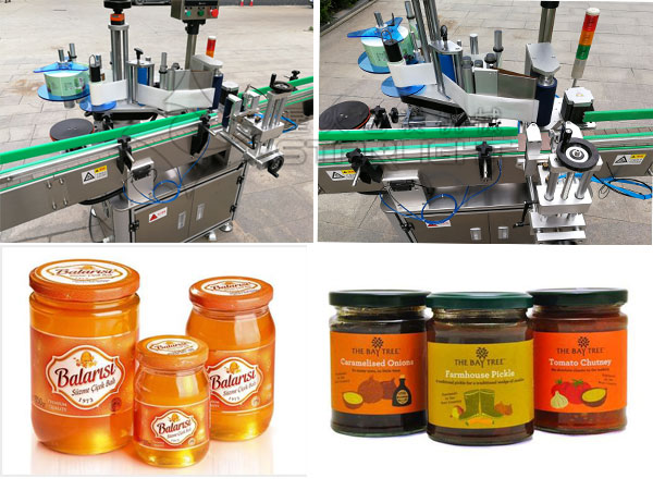 全自動貼標(biāo)機設(shè)備及樣品圖展示